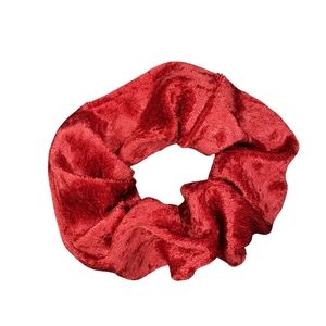 Red Velvet Hair Scrunchie [SMALL]